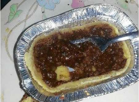 Ashford shopper Lewis Newton said he found a fingernail in this Asda pie