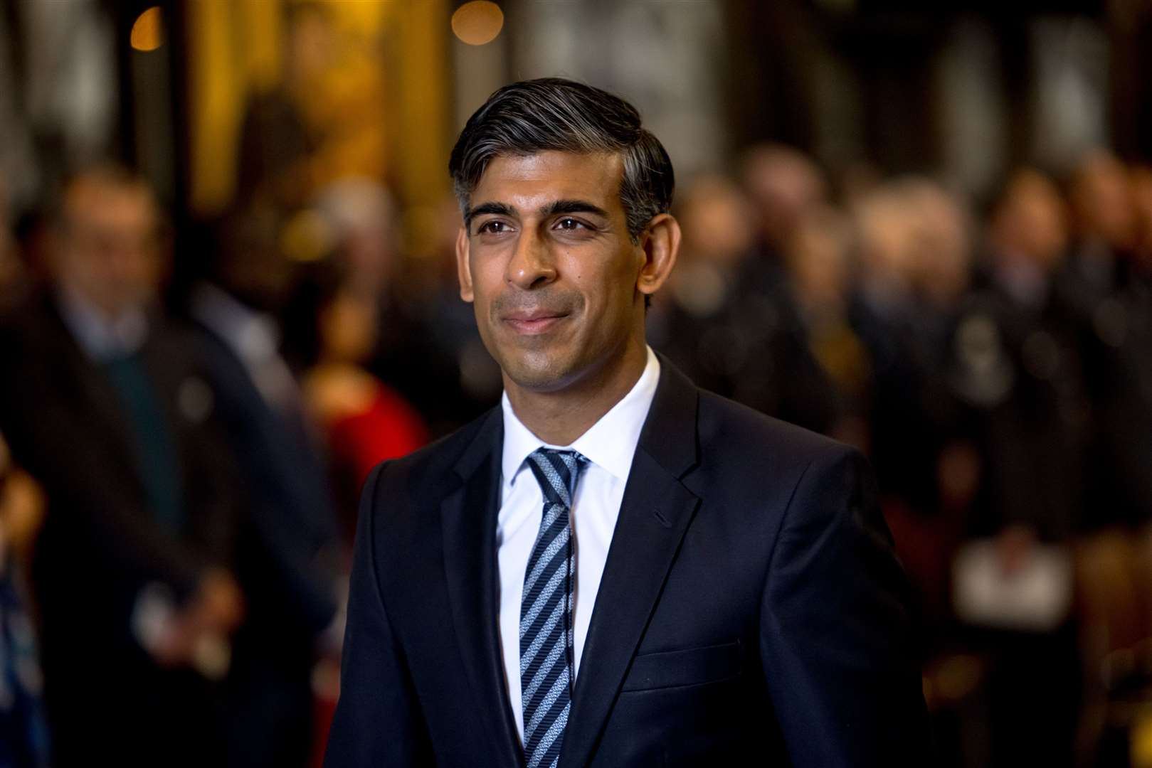 Rishi Sunak responded to Rachel Reeves’ Budget after she spoke for well over an hour (Jack Taylor/The Times/PA)