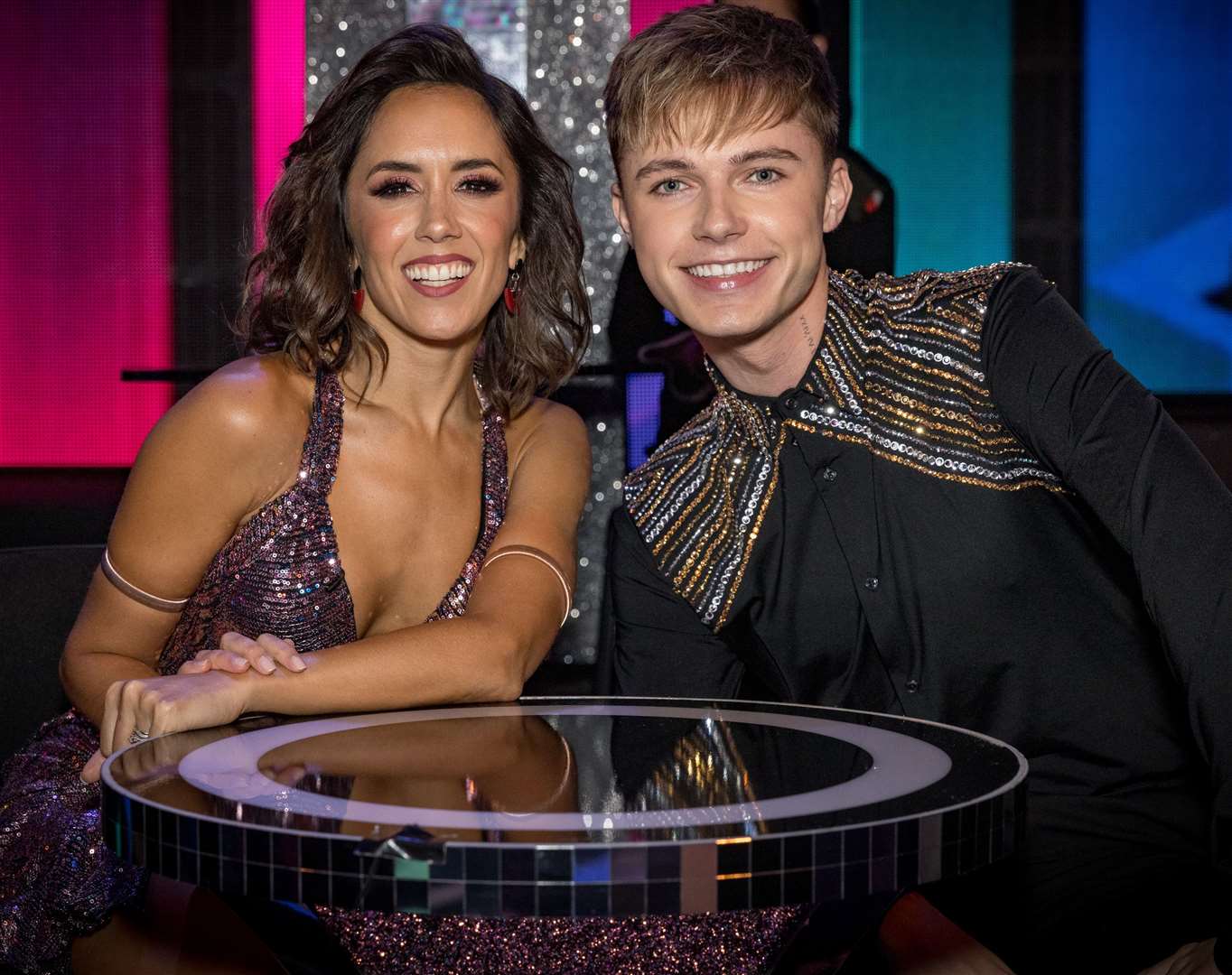 Strictly Come Dancing contestant HRVY has been partnered with professional dancer Janette Manrara for the new series. Photo: BBC/Guy Levy