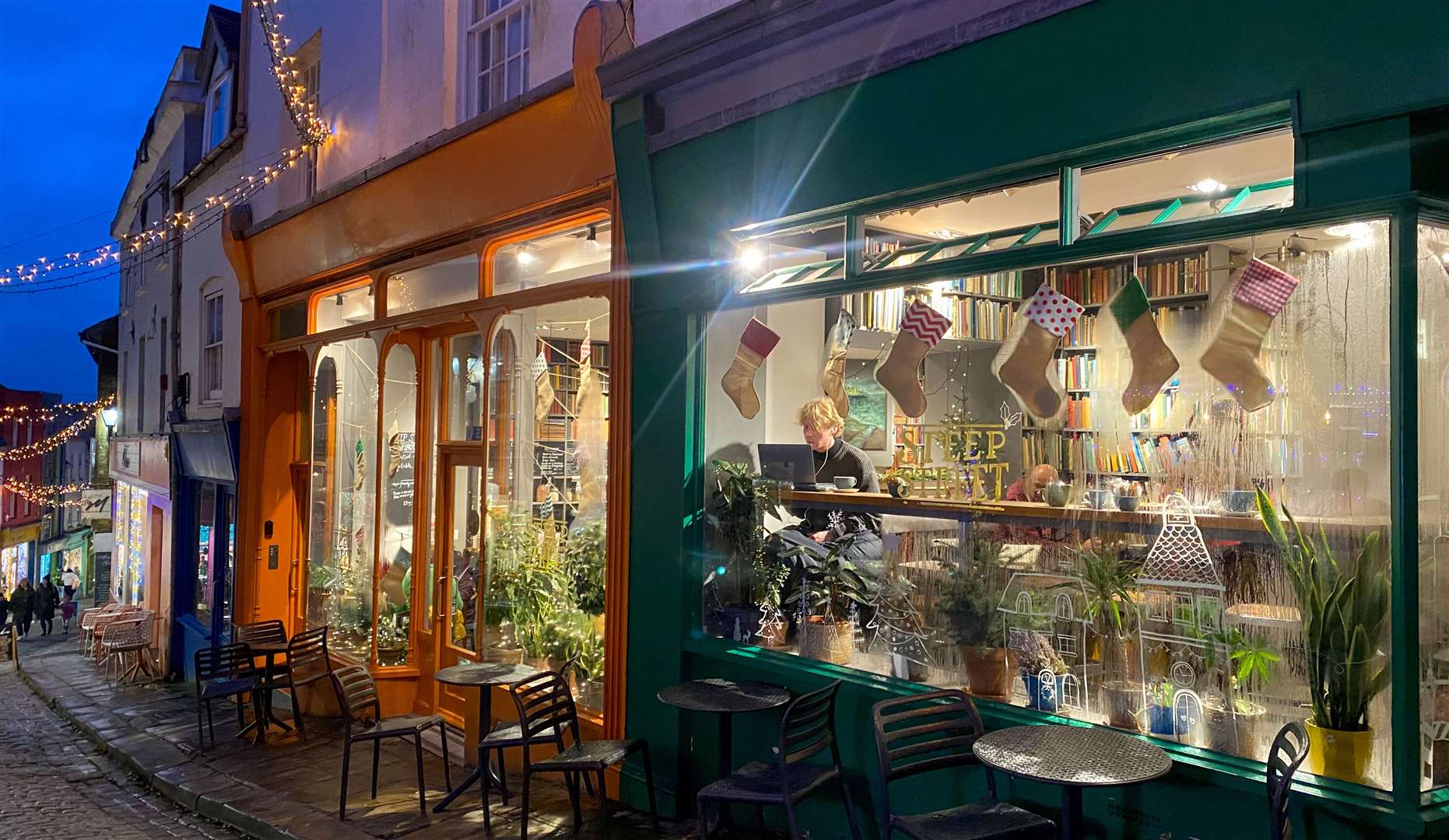 Steep Street Coffee House is a colourful cafe in the heart of Folkestone's Creative Quarter. Picture: Sam Lawrie