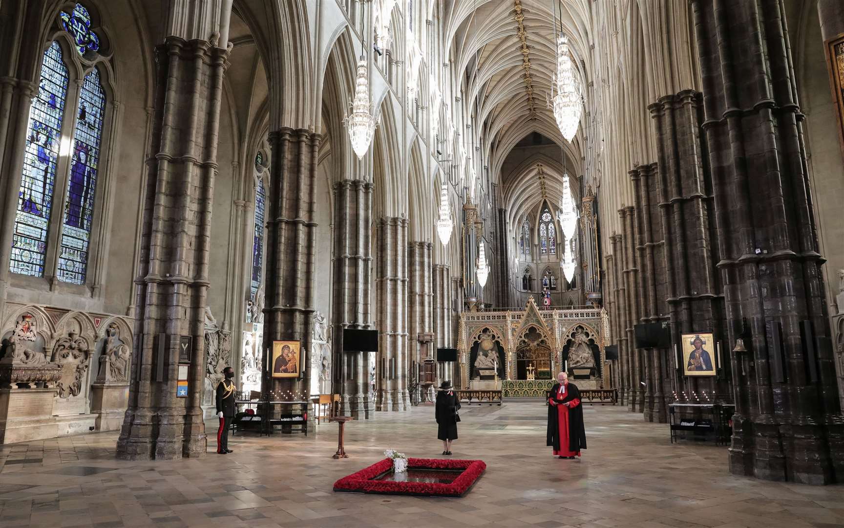 The Queen visited the grave of the Unknown Warrior last week to mark 100 years since he was interred (Aaron Chown/PA)