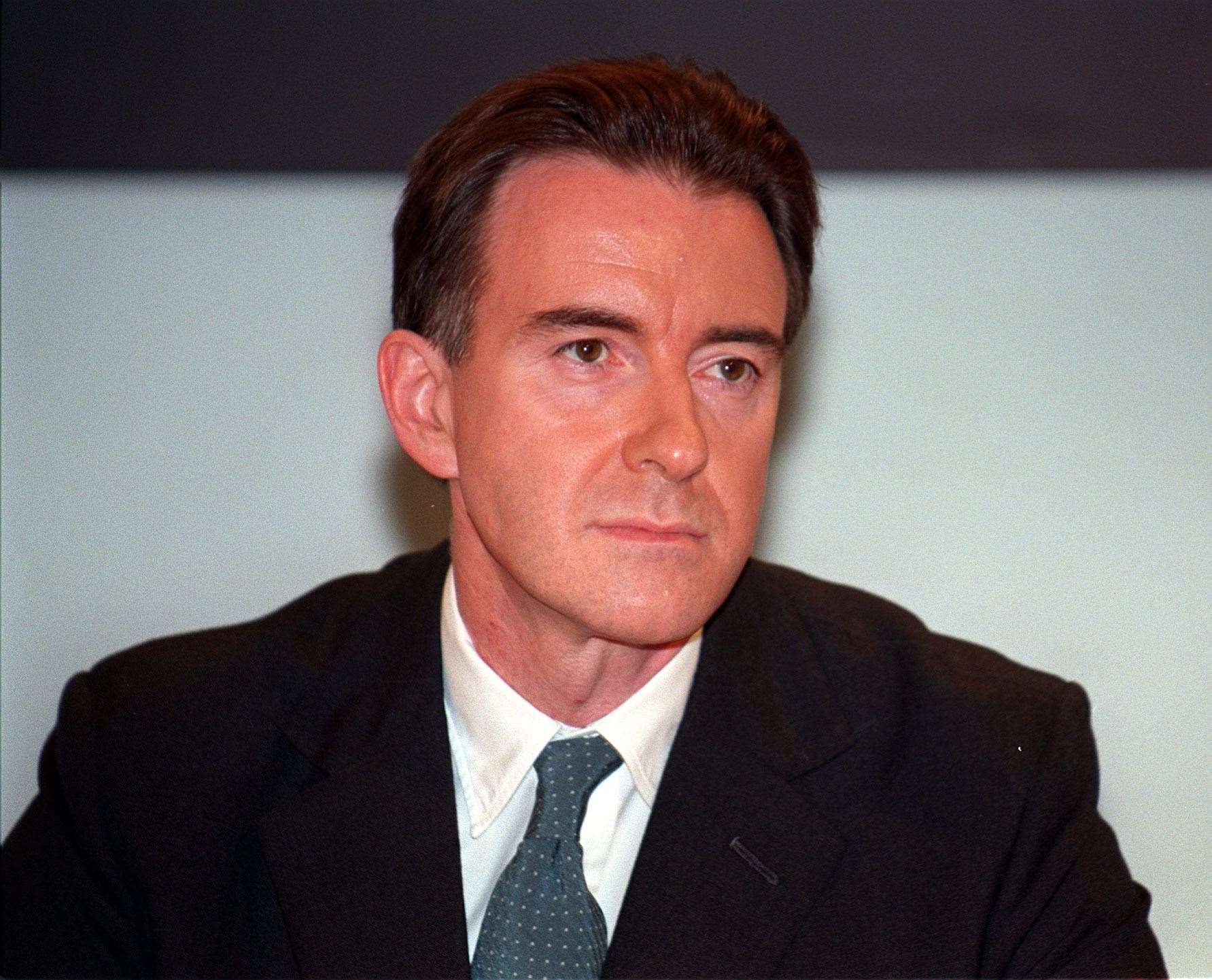 Peter Mandelson complained Mr Whelan was briefing against him (PA)