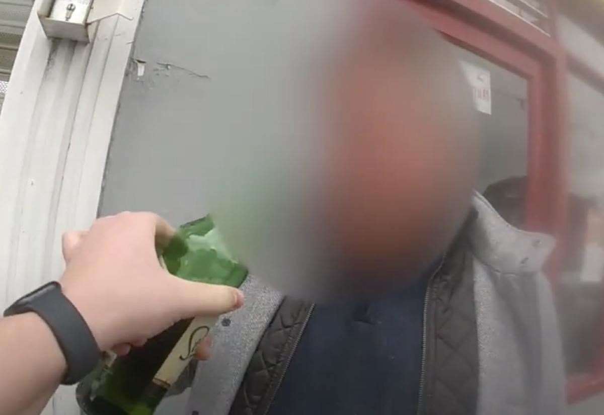 Police release shocking footage of drink and drug driving arrests following incidents in Chatham, Gravesend and Headcorn