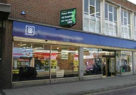 The Co-op store in Strood High Street