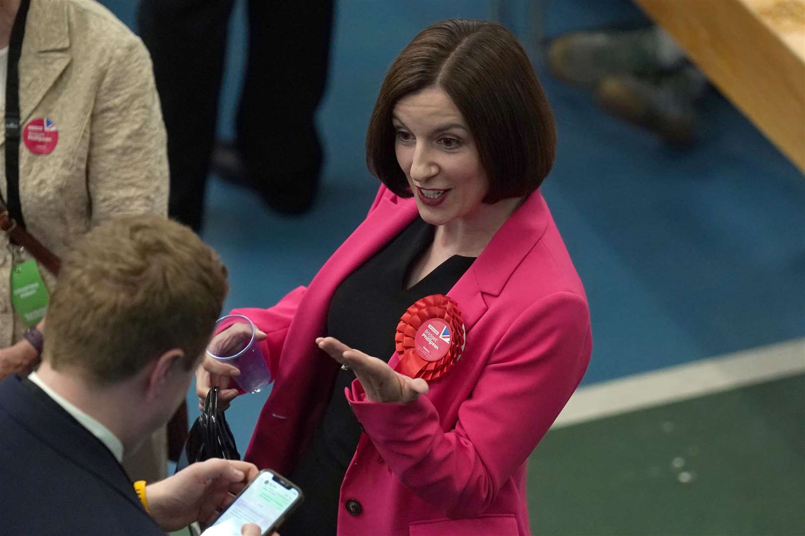 Labour’s Bridget Phillipson was re-elected (PA)