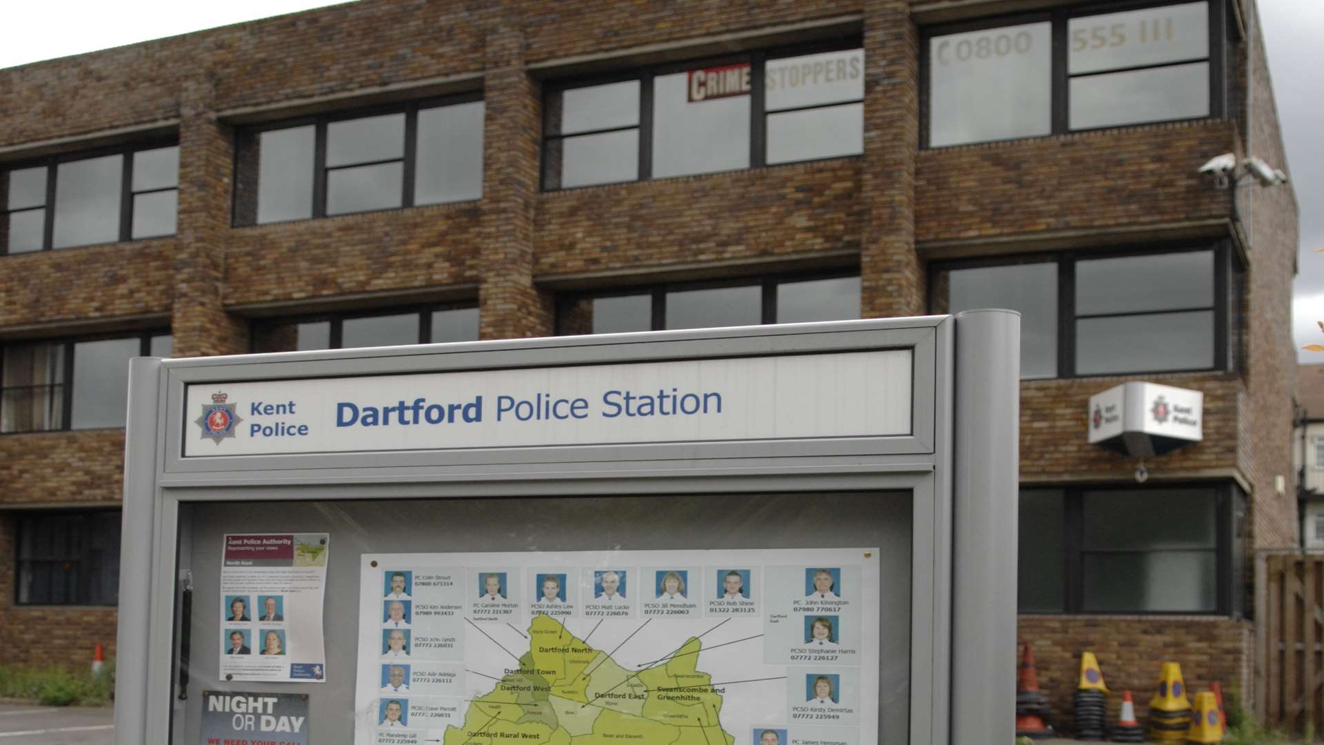 The former police station in Instone Road, Dartford