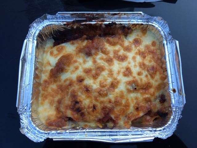 Mrs SD chose the home-made lasagne and even though it was delicious struggled to finish the whole portion.