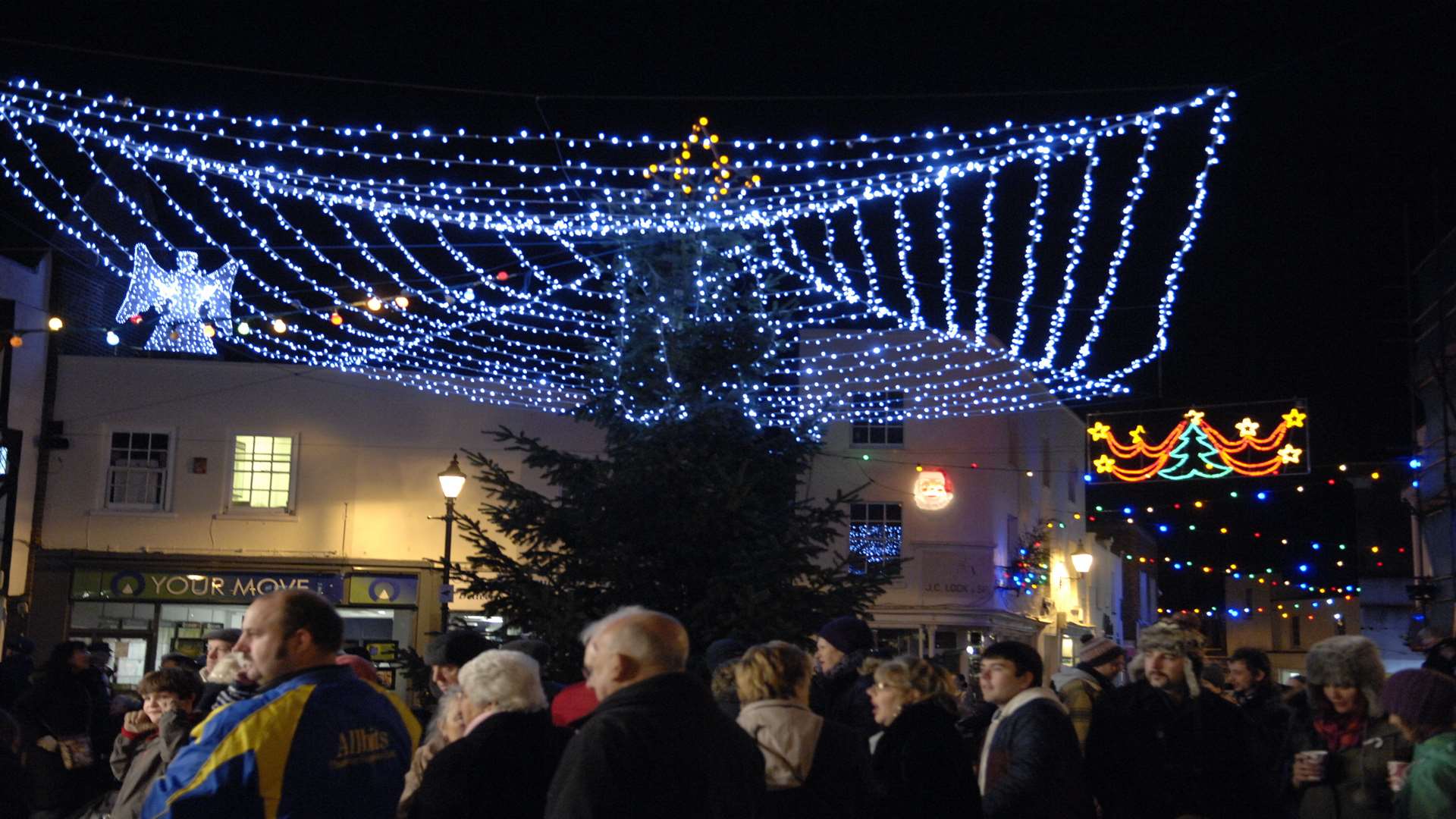 The centrepiece Christmas tree