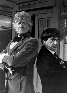 Jon Pertwee and Patrick Troughton