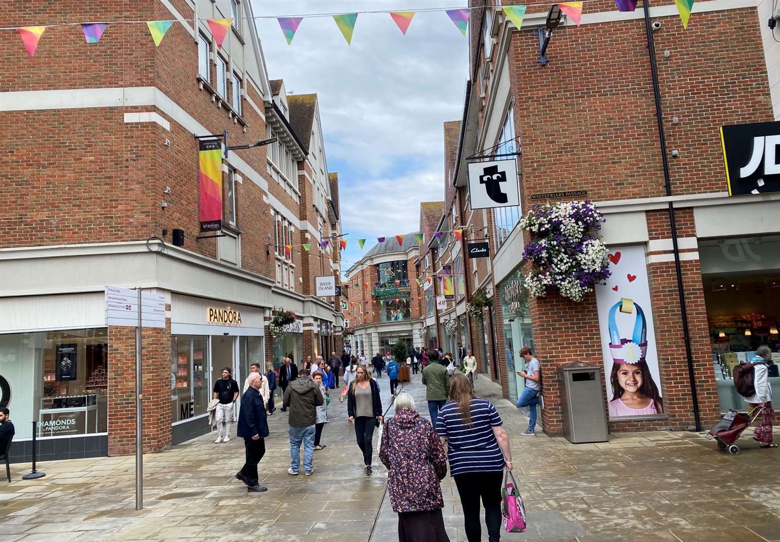 The council has lost massive sums of money on forgone rental income at empty Whitefriars stores