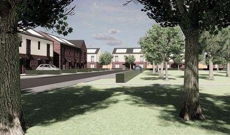 Outline permission has been granted for the 80 homes. Picture: Legal & General Modular Homes