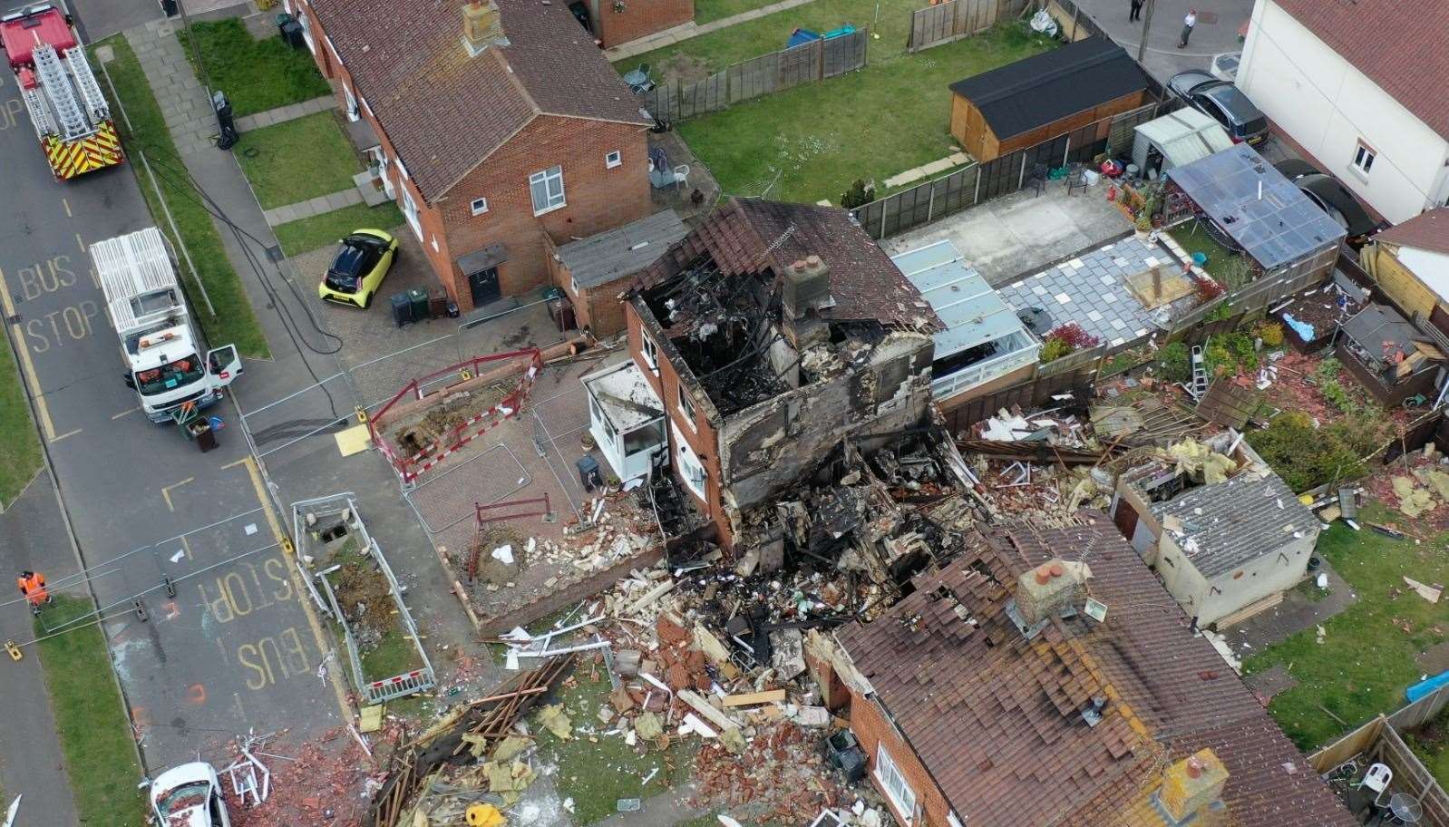 People living in the surrounding homes have been allowed to return home. Picture: UKNiP