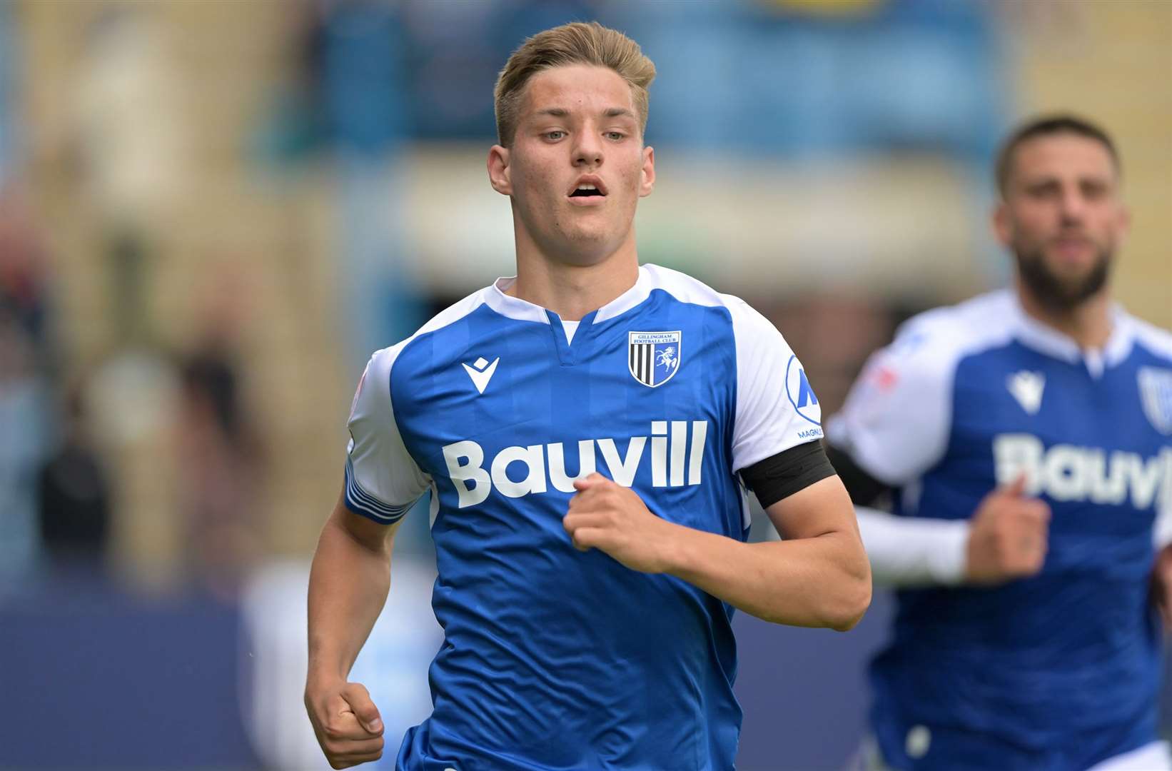 Sam Gale is hoping to make his mark at Gillingham Picture: Keith Gillard