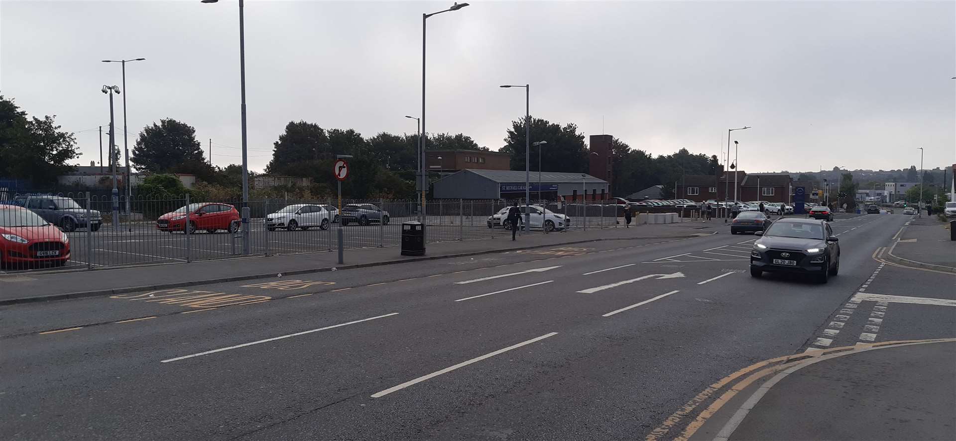 The area where the Sittingbourne pool and public baths once stood