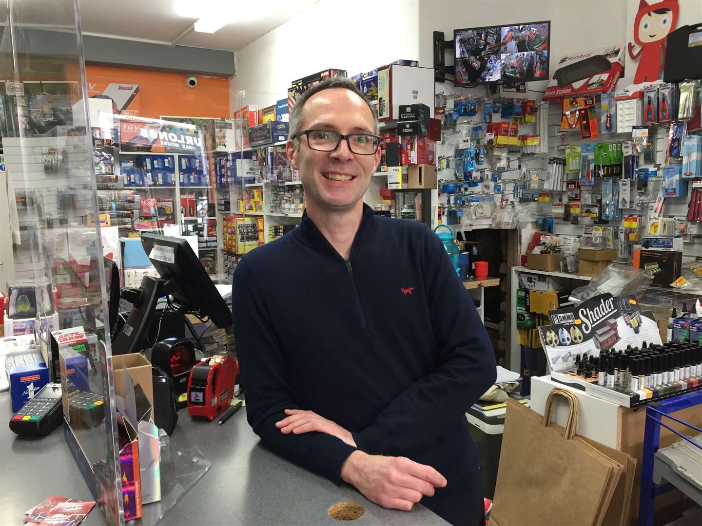 Harvey Alexander, 48, who owns The Hobby Shop in Preston Street, says there are “plenty of takeaways of different types”