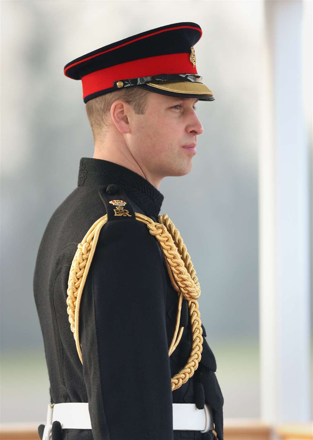 William was a Sandhurst cadet (Jonathan Brady/PA).