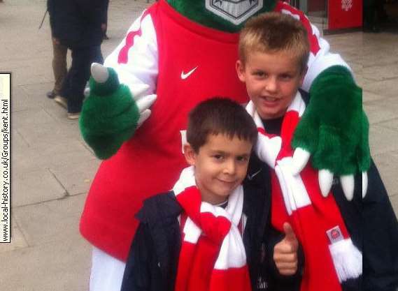 Luke Allen from Queensway, Sheerness, has been chosen as Arsenal mascot ...