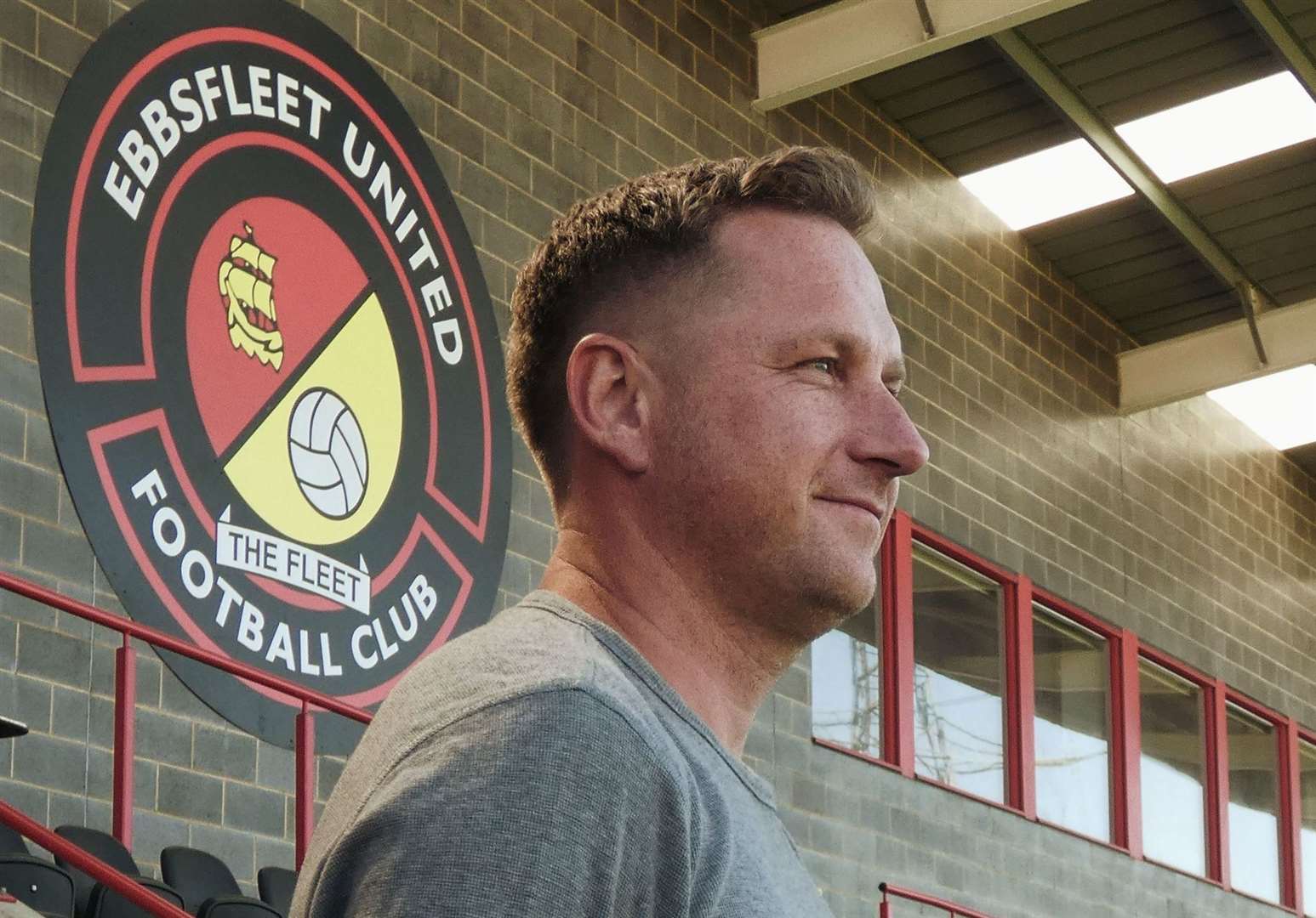 Ebbsfleet United's new manager Dennis Kutrieb. Picture: EUFC