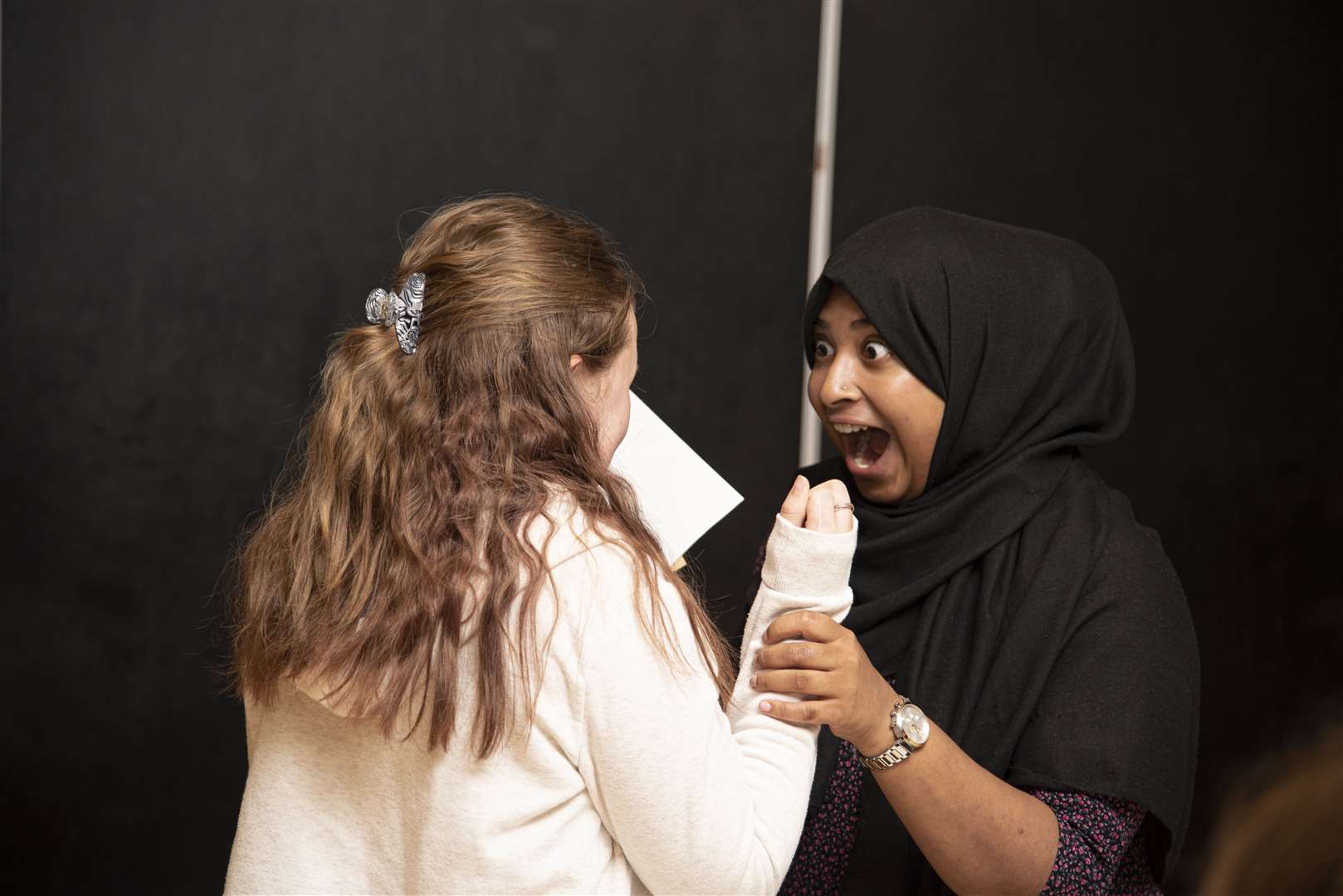 GCSE results day at Northfleet School for Girls. Picture: Northfleet School for Girls