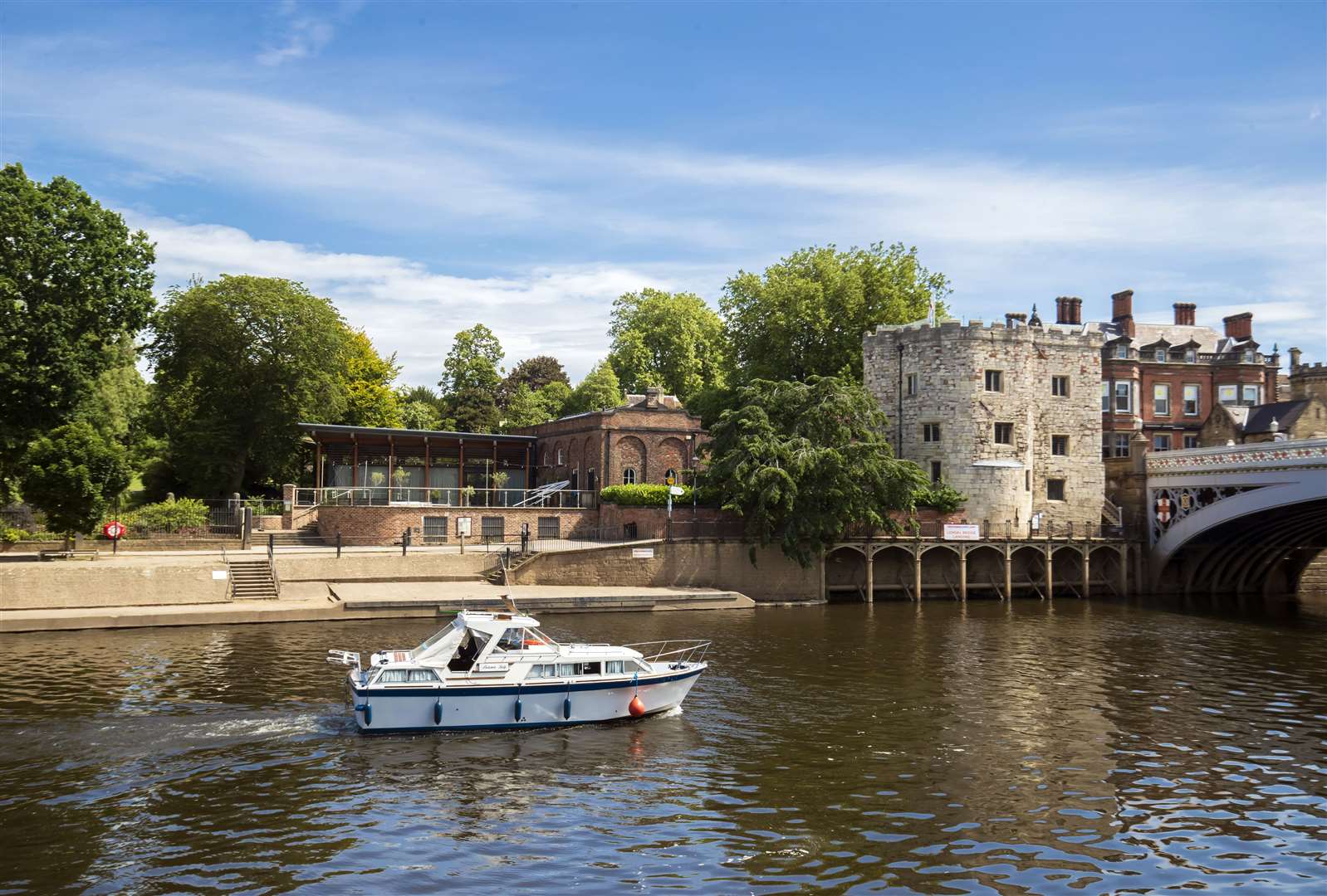 A boat on the River Ouse (Danny Lawson)