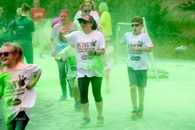 The KM Colour Run takes place in July (22692816)