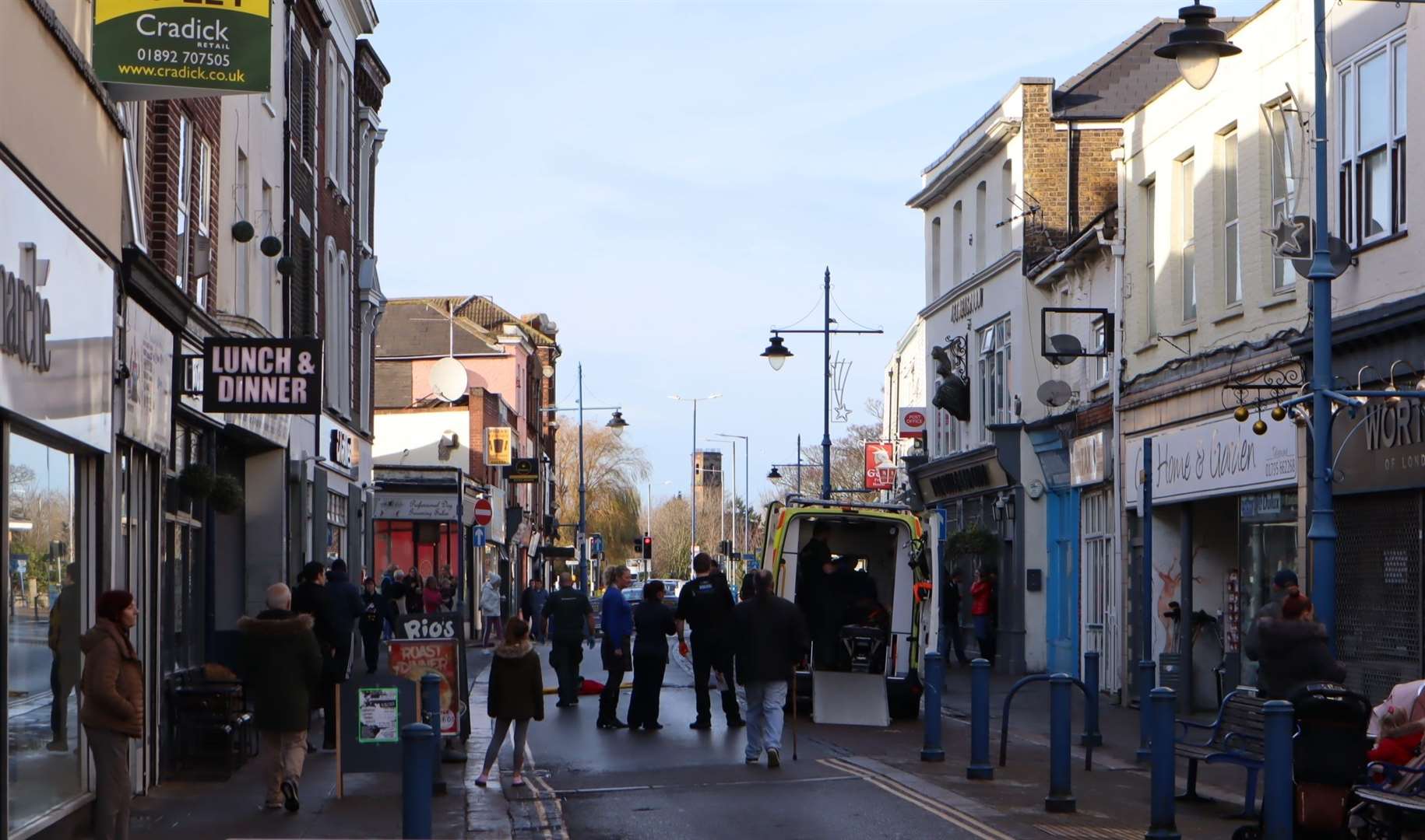Ambulance called to Sheerness High Street after reports that a teenage boy was attacked (24587770)