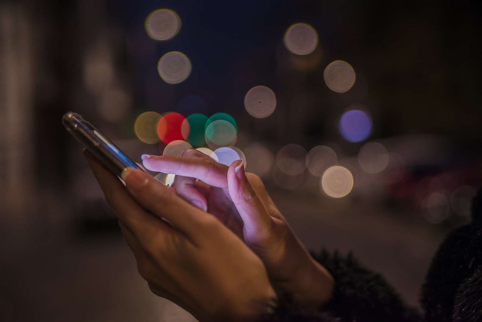 The woman discovered the clips on the phone after finding it in the bathroom Picture: iStock