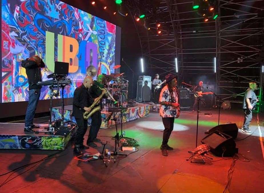 UB40 on stage at Dreamland Pic: UB40 Facebook (51148801)