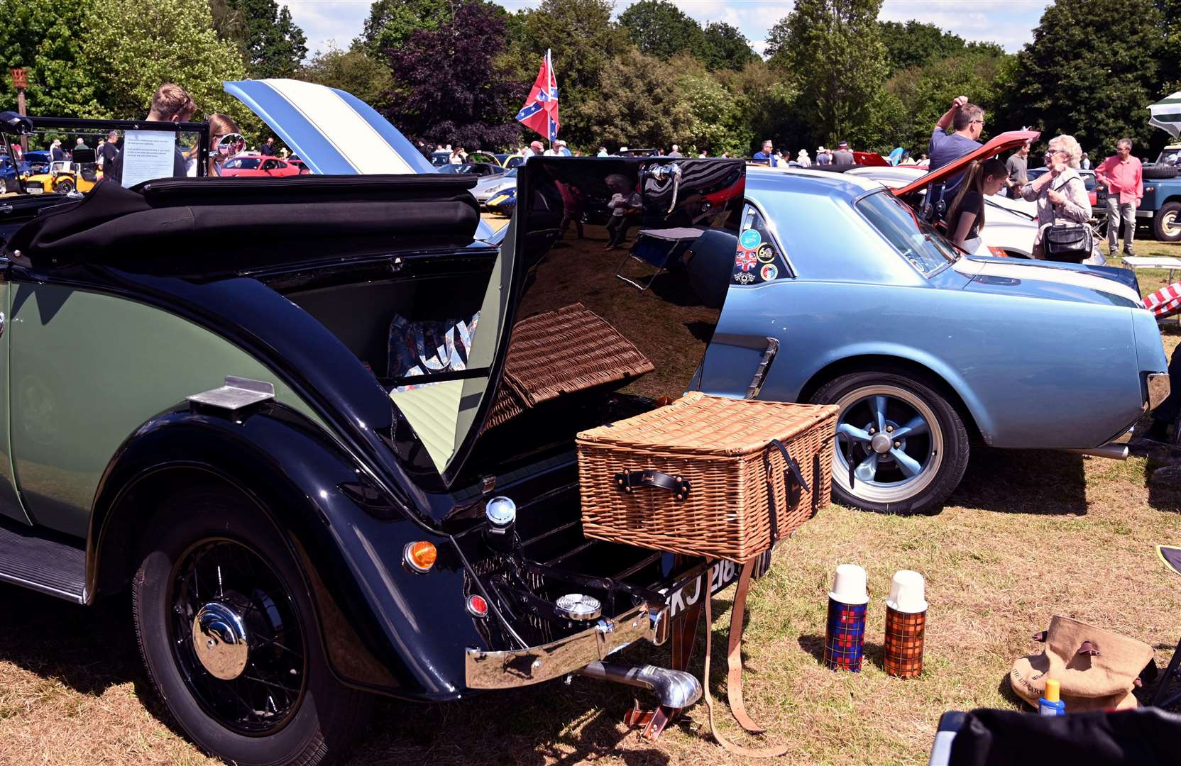 The event celebrated 100 years of motoring. Picture: Barry Goodwin