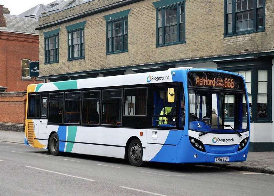 Stagecoach has announced changes to the way it operates in Folkestone. Picture: Martin Smith/Stagecoach