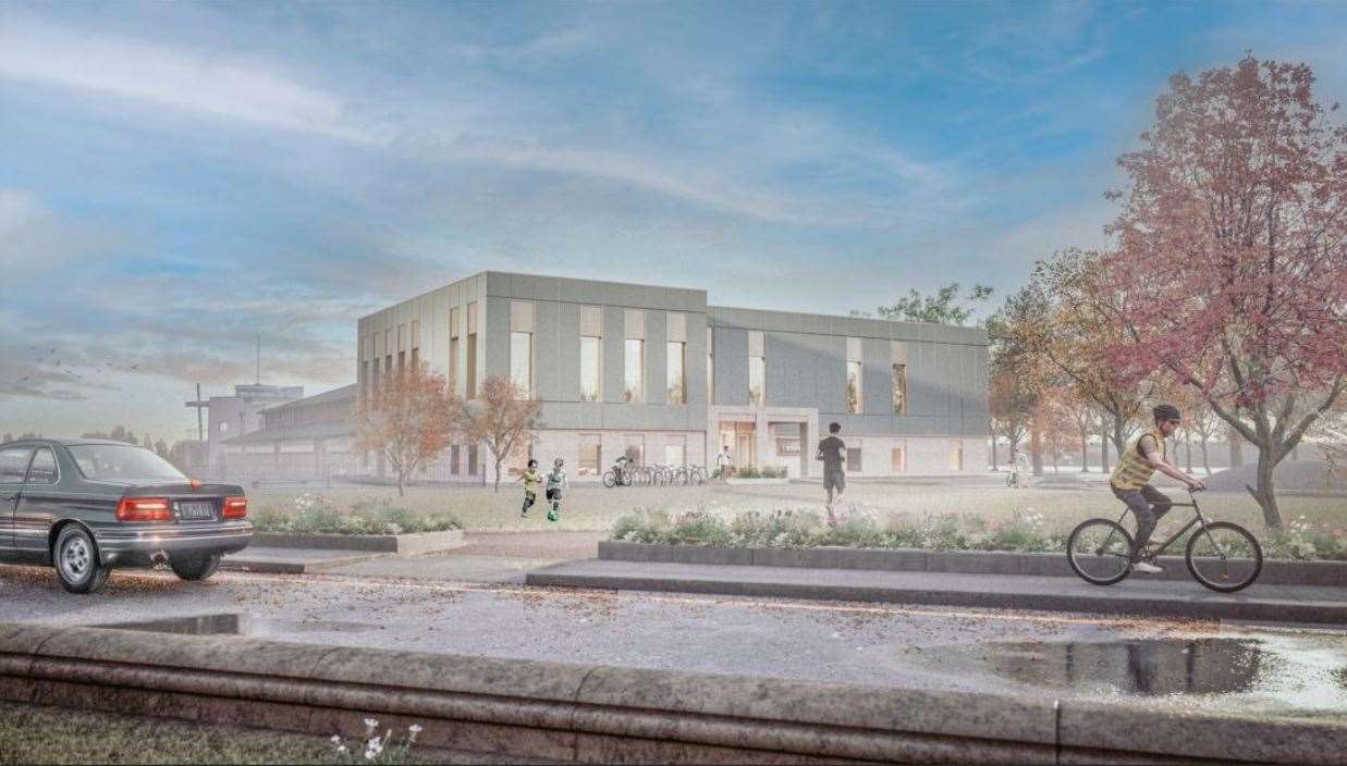 What the newly improved Beachfields centre in Sheerness could look like. Picture: Swale council