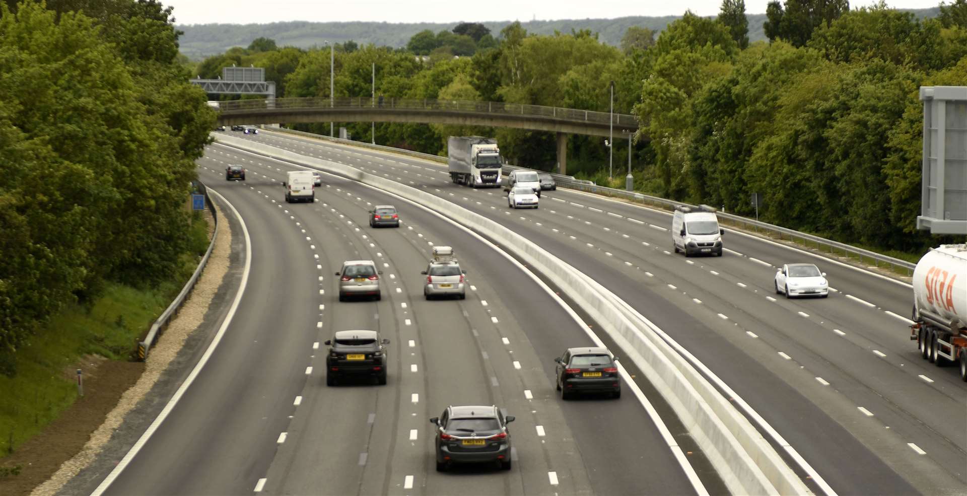 M20 Junction 3. Picture: Barry Goodwin.