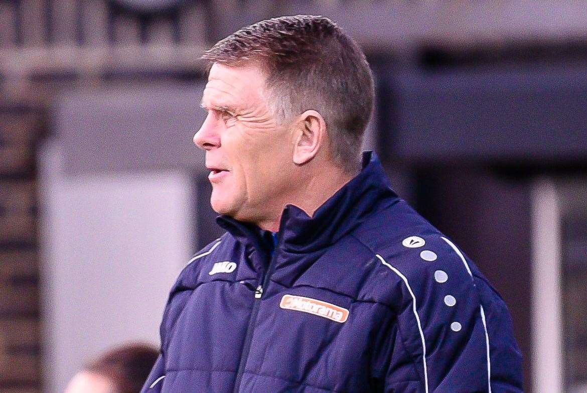 Dover manager Andy Hessenthaler Picture: Alan Langley