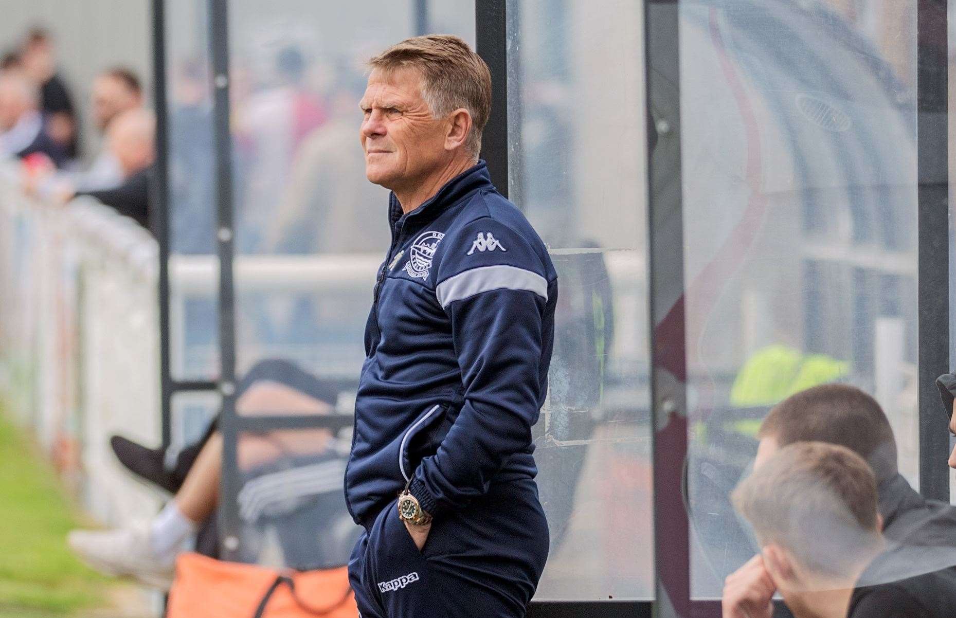 Dover boss Andy Hessenthaler. Picture: Stuart Brock