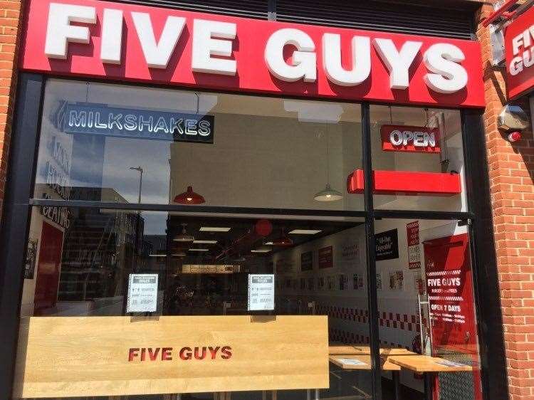 Five Guys will open a new restaurant in Tunbridge Wells