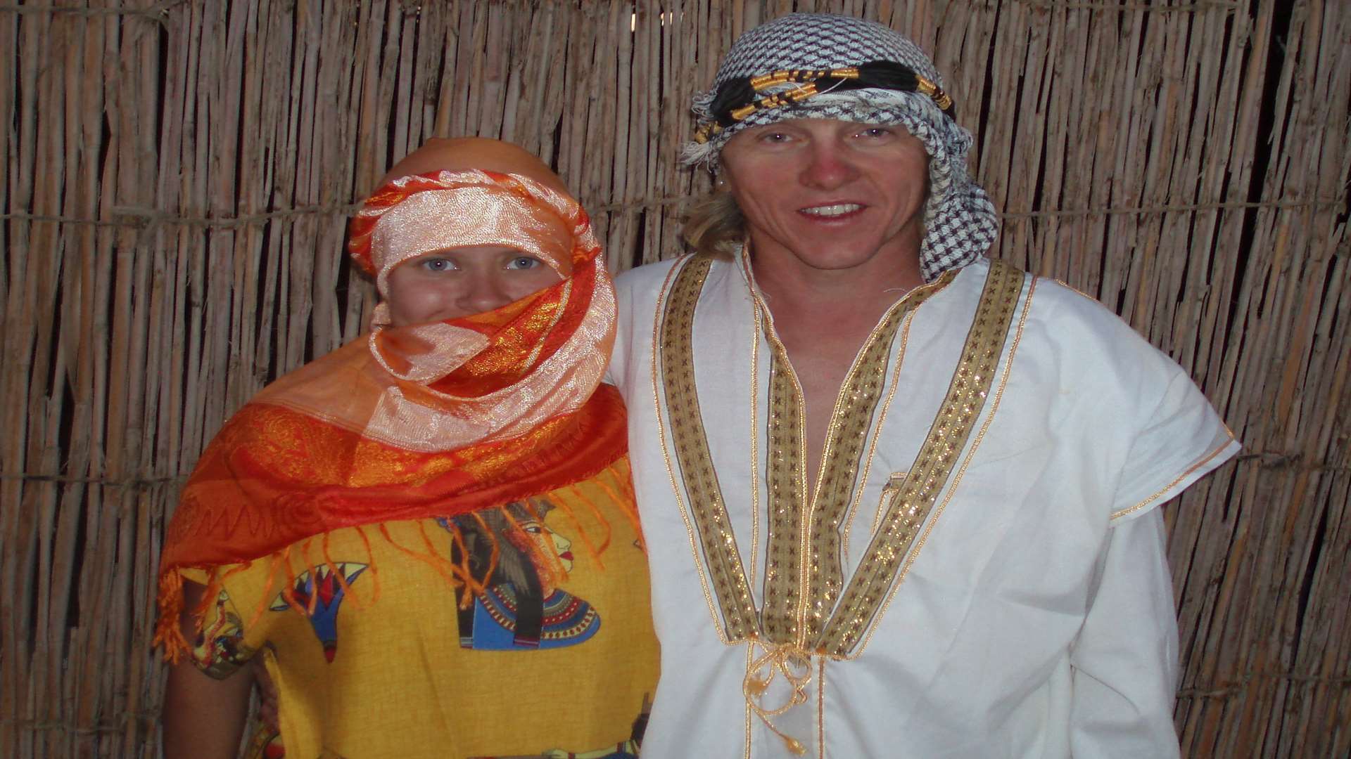 Wedding bells ring for Tony and Larisa in Egypt