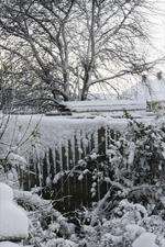 Snow scene in Medway