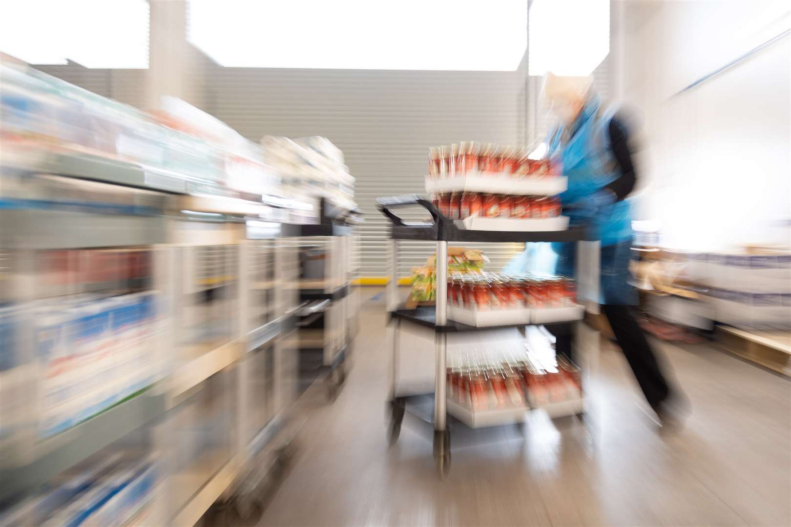 The report found travel restrictions made it harder for people to access food banks and cheaper shops (PA)