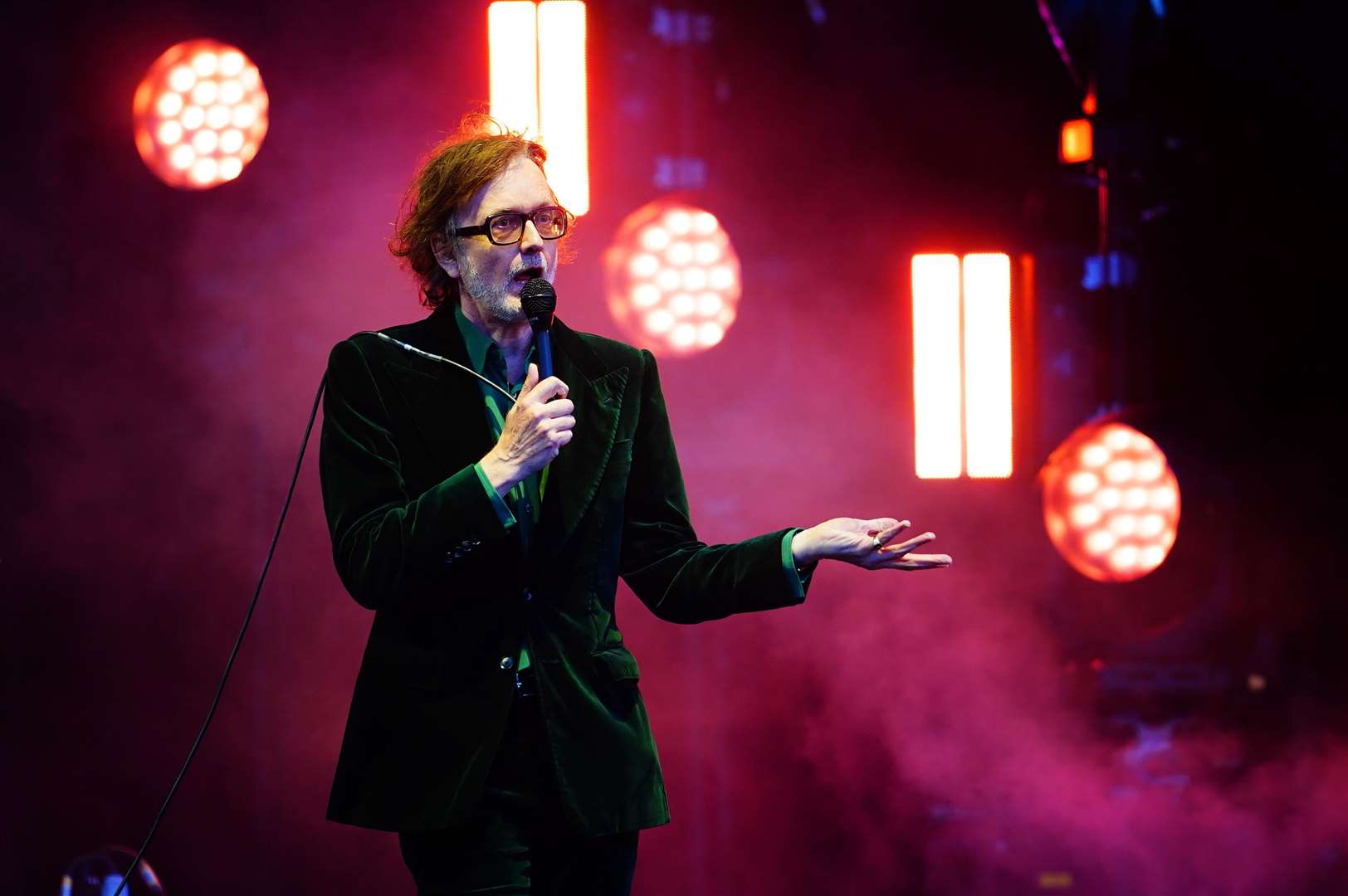 Britpop band Pulp, fronted by Jarvis Cocker, will perform at a sellout concert as part of the celebrations (Victoria Jones/PA)