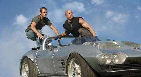 Paul Walker and Vin Diesel in Fast &amp; Furious 5