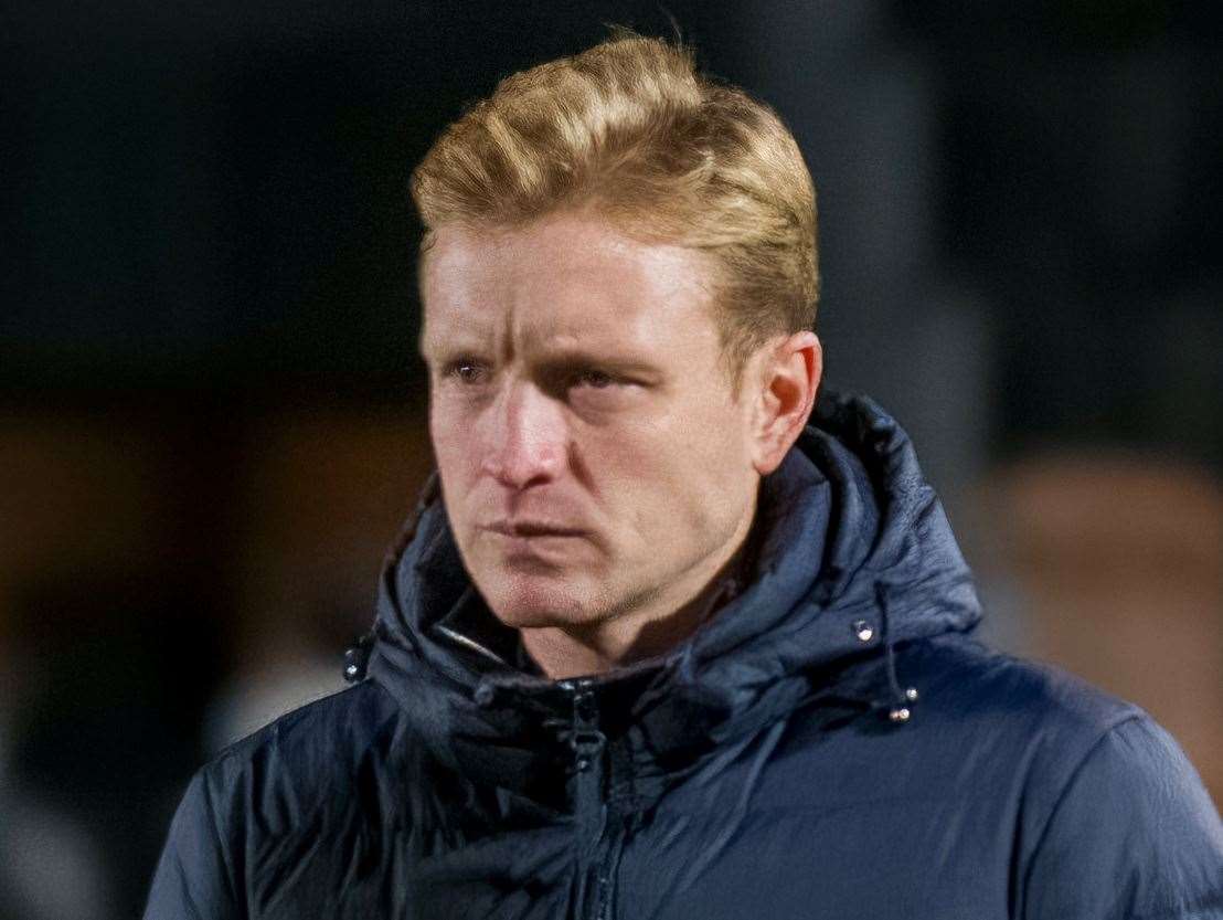 Ebbsfleet manager Josh Wright. Picture: Ed Miller/EUFC