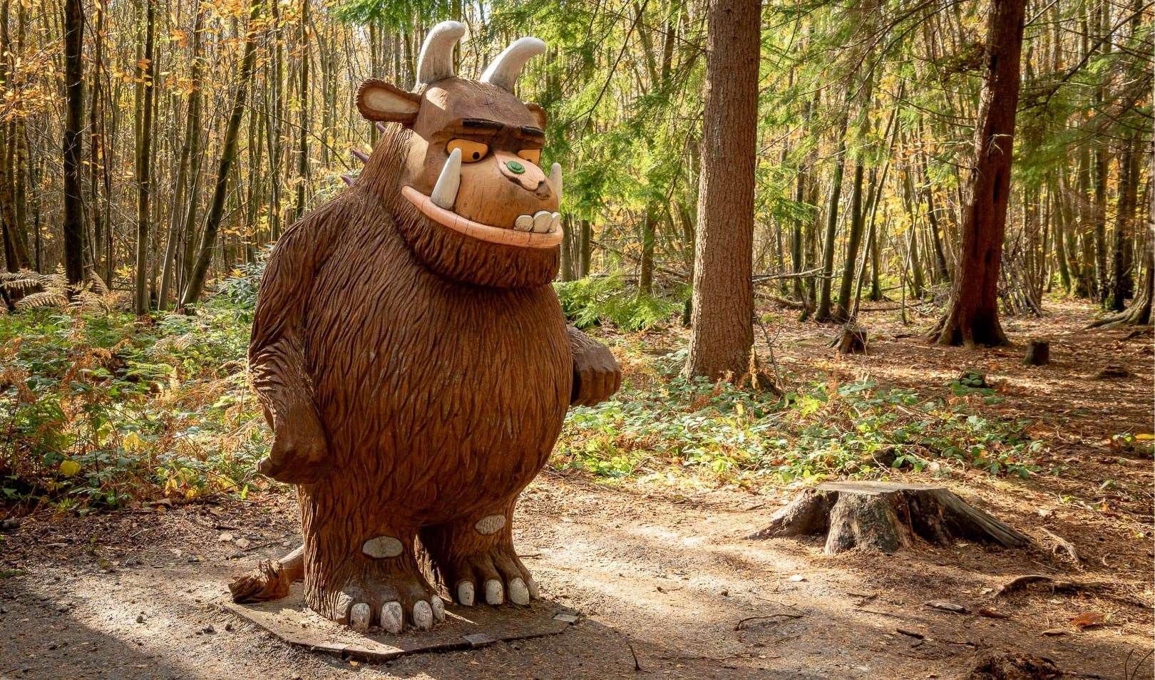 The Gruffalo trail at Bedgebury is getting an Olympic-themed twist for the summer. Picture: Forestry England