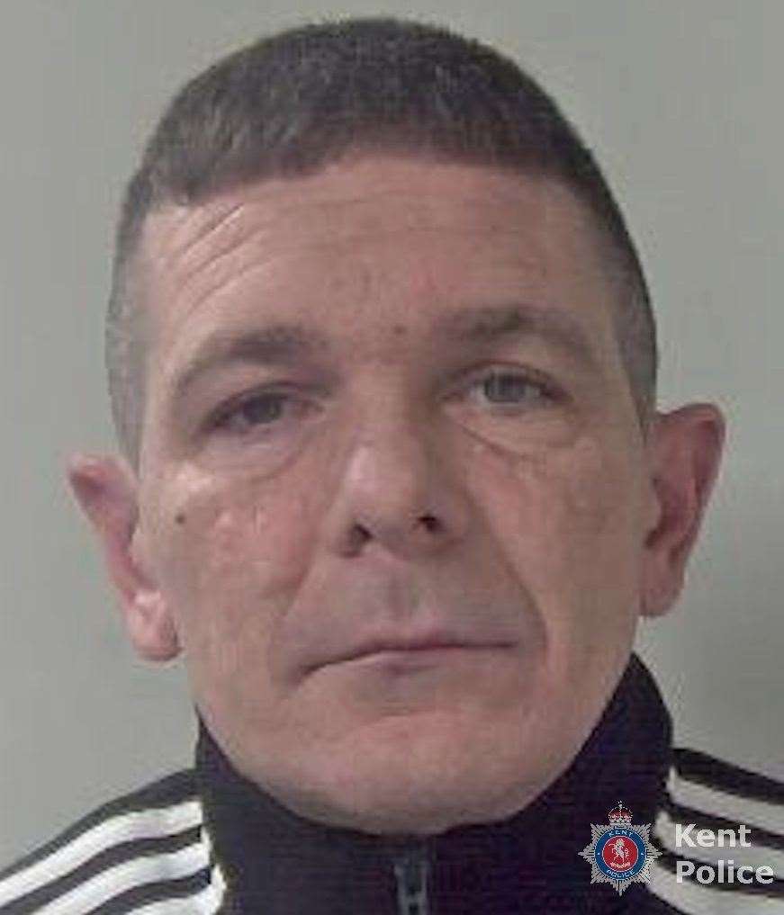 Paul Read from Folkestone was jailed for 11 years after attacking a teenager in her own home. Picture: Kent Police