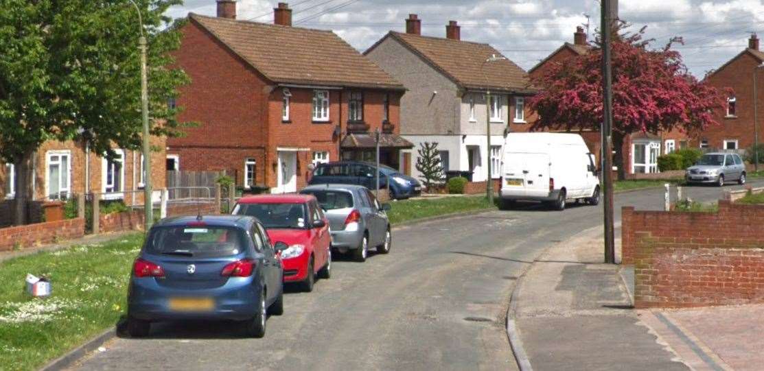 An arrest has been made after a man suffered facial injuries in an alleged attack in Spielman Road, Dartford. Picture: Google