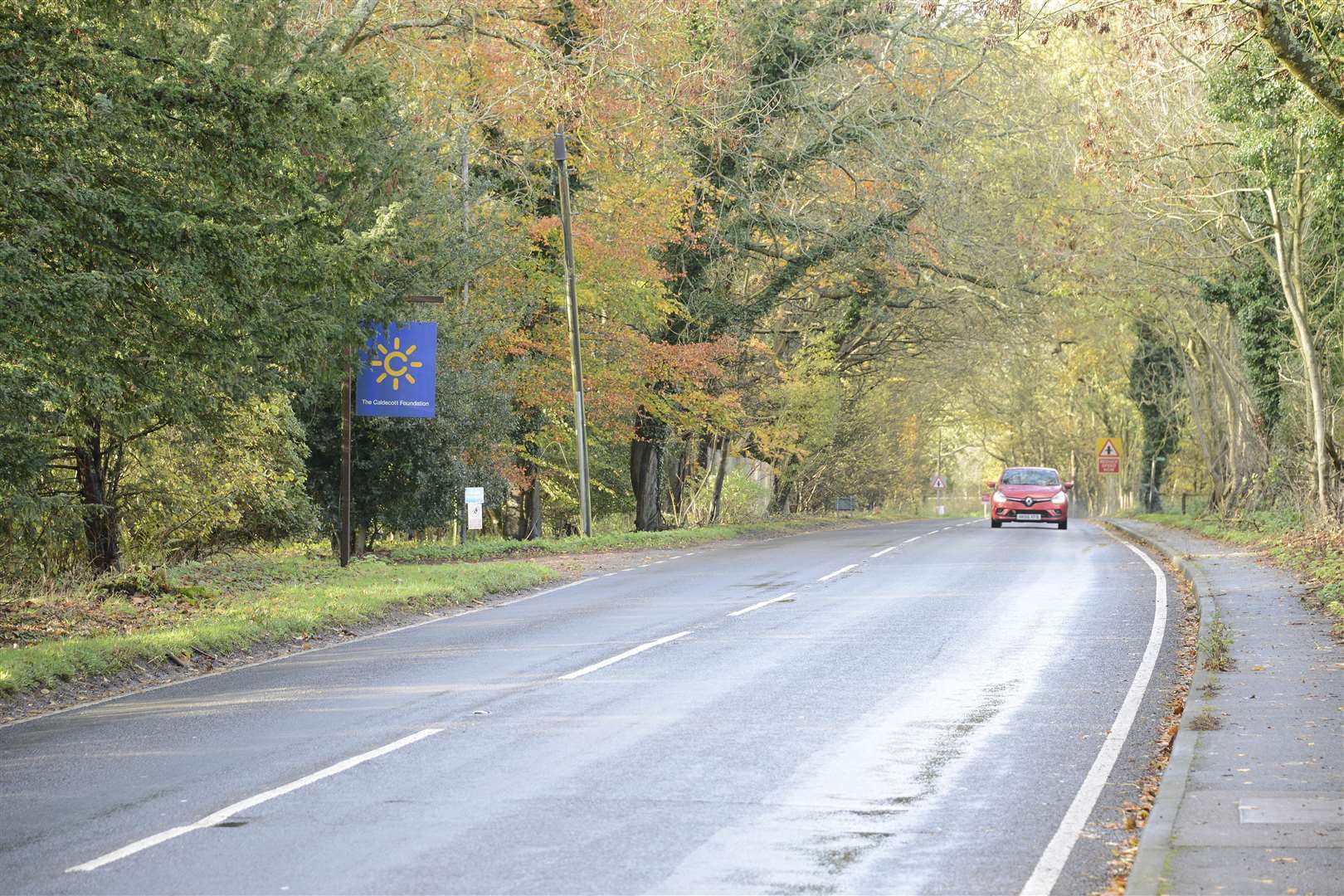 The A20 in Smeeth.Picture: Paul Amos