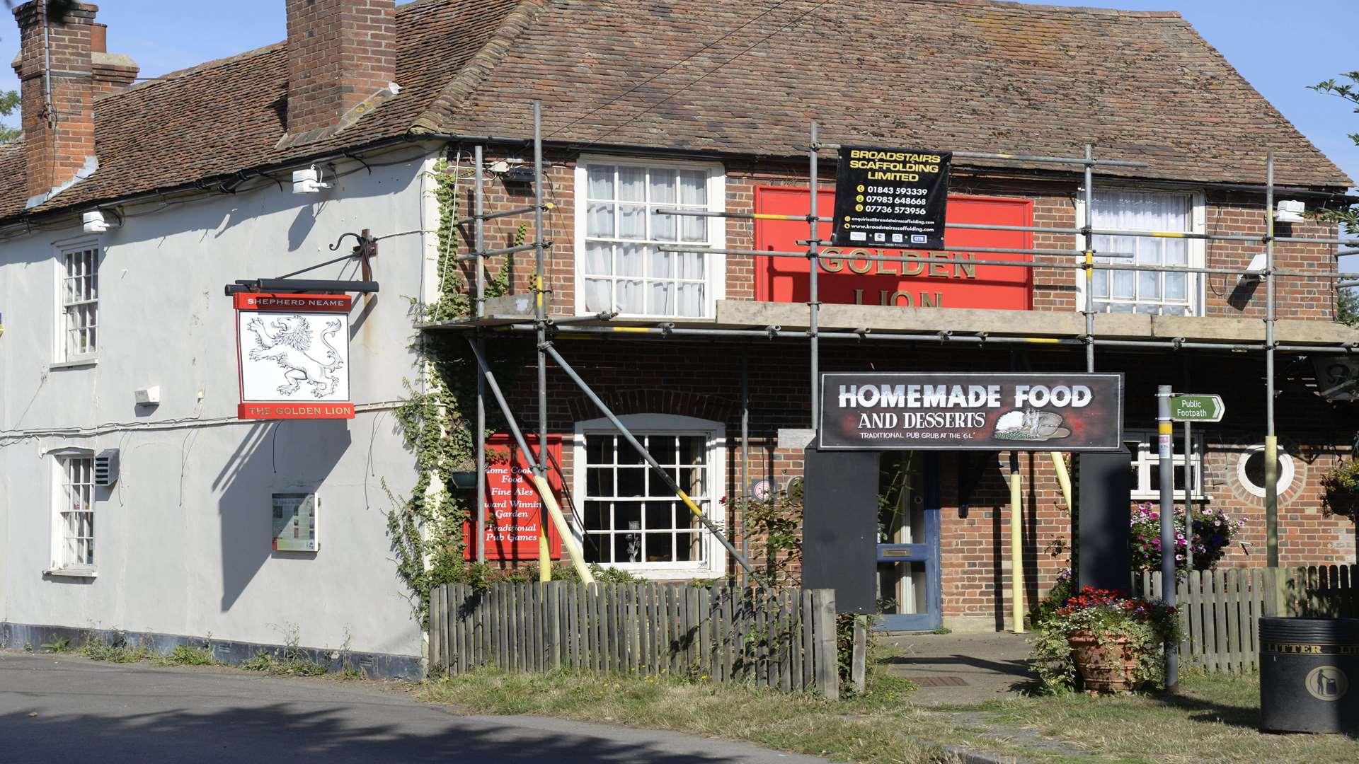 The Golden Lion in Broad Oak