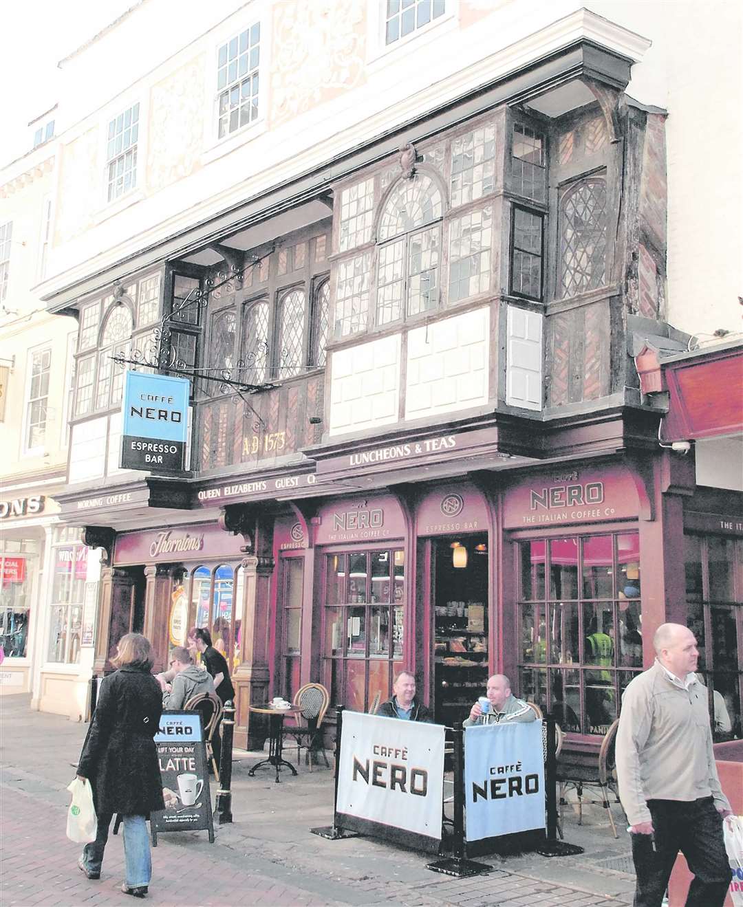 Cafe Nero in Canterbury High Street. Picture: Chris Davey