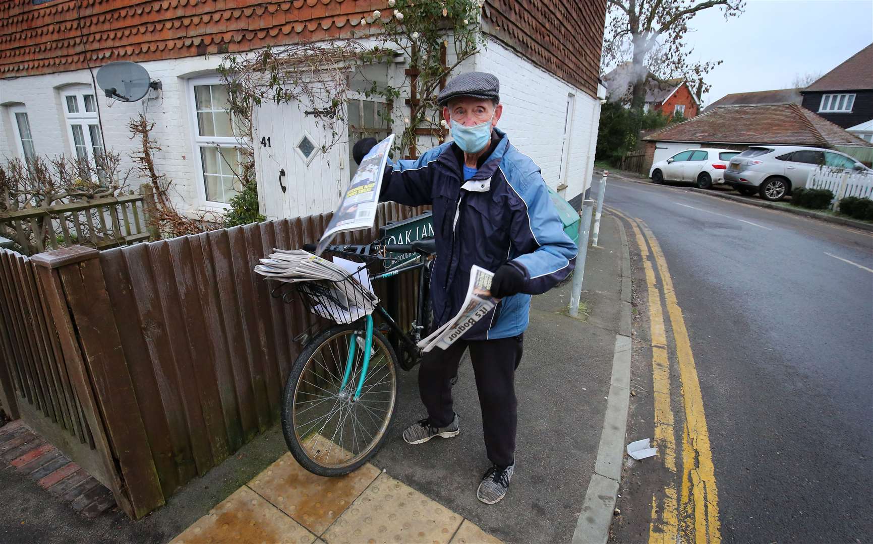 George Bailey returns to work after celebrating his 80th birthday (Gareth Fuller/PA)