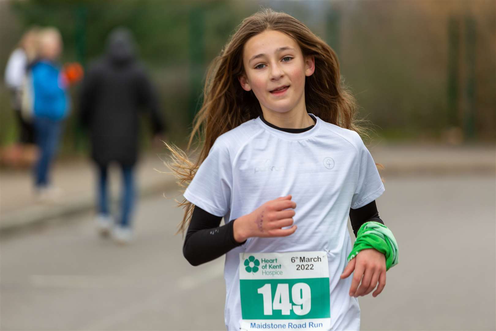 One of the younger runners
