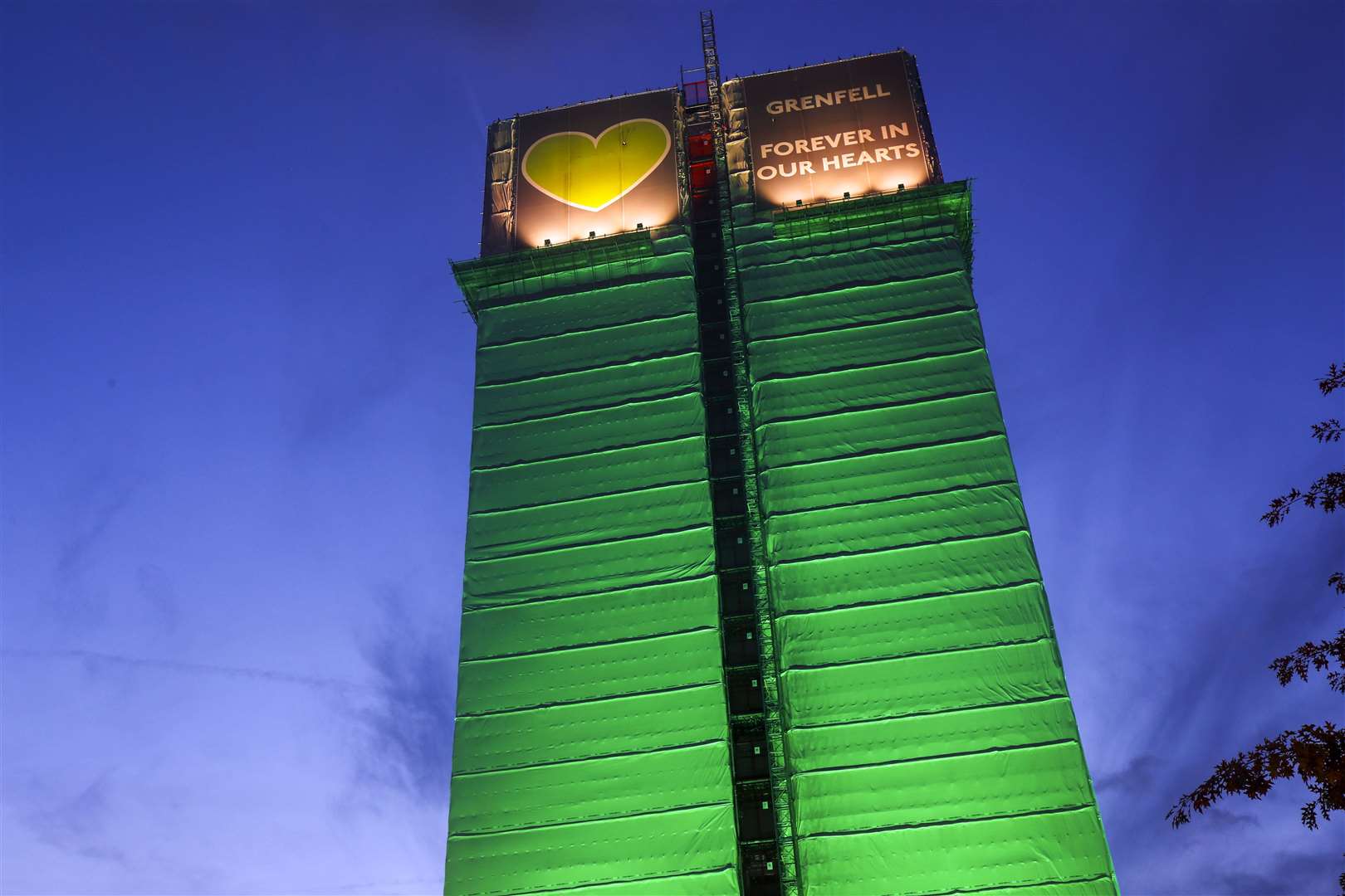 Grenfell Tower (Steve Parsons/PA)